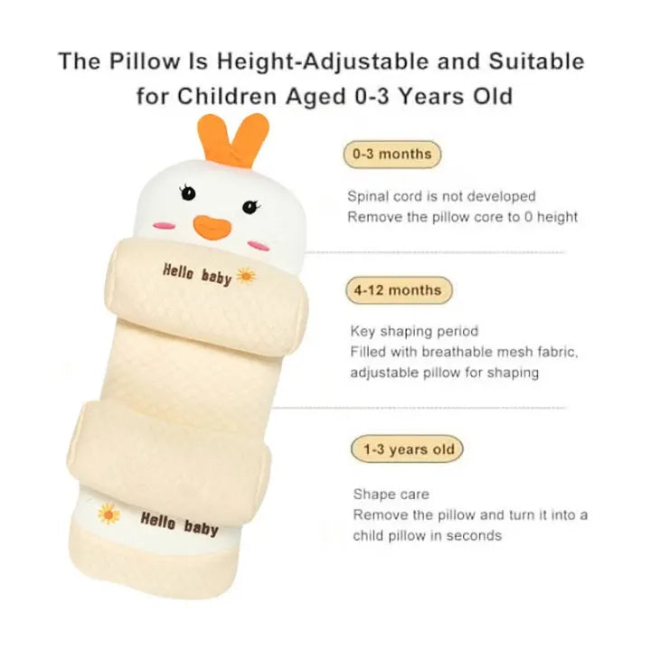 Baby Shaping Head Support Pillow for Comfort & Protection